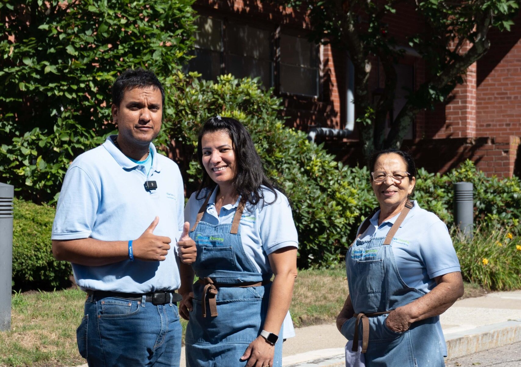 Clarita's family-owned cleaning team in Waltham MA ready to serve Middlesex County